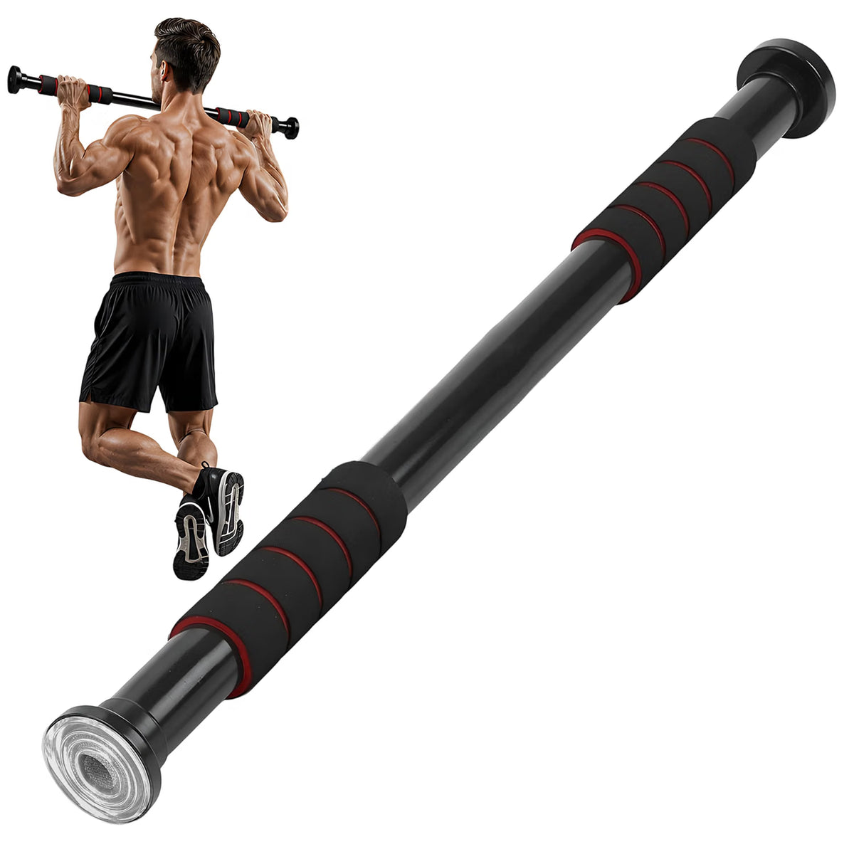 Pull Up Bar for Home | Doorway Pull Up Bar for Kids & Adults