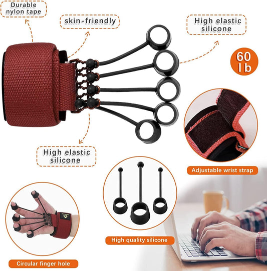 Finger Gripper Strength Trainer Forearm Exerciser