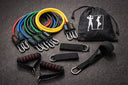 11 Pcs Resistance Bands Set for Exercise, Stretching, & Workout (Copy)