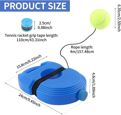 Solo Tennis Trainer Rebound Ball with + Racquet + 1 String Ball