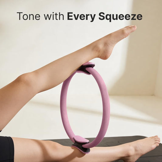 Pilates Ring Fitness Circle with Dual Grip Handles