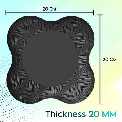 Yoga Knee Pads for Joint Protection – Non-Slip Wrist, Elbow & Knee Cushion Support (Pack of 2)