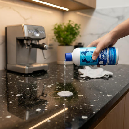 Behlabond Multi Cleaner Liquid for Tiles, Marble, Granite & Ceramic Floors - 800ml Rapid Action Stain Remover, Heavy Duty Grout Cleaner & Surface Shiner (3 Bottle)