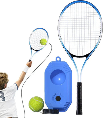 Solo Tennis Trainer Rebound Ball with + Racquet + 1 String Ball