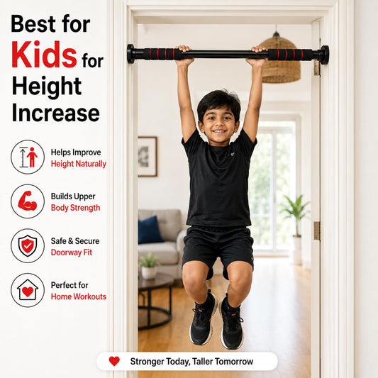 Pull Up Bar for Home | Doorway Pull Up Bar for Kids & Adults