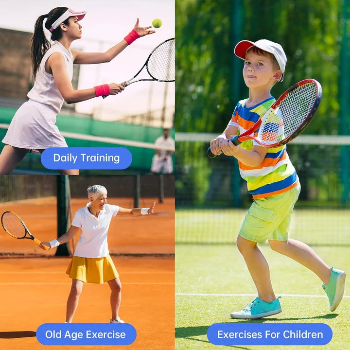 Solo Tennis Trainer Rebound Ball with + Racquet + 1 String Ball