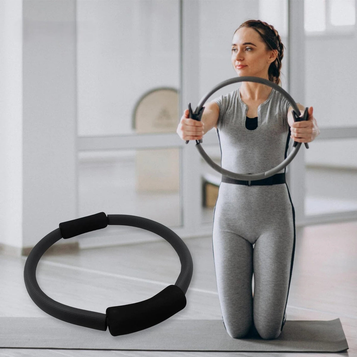 Cult Pilates Ring Fitness Circle with Dual Grip Handles